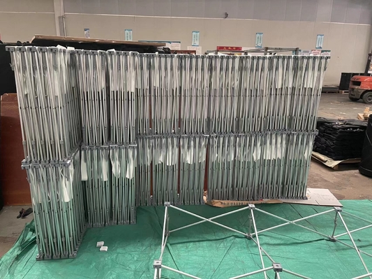 Portable POP Up Backdrop Banner Stand 3x3 For Event Advertising