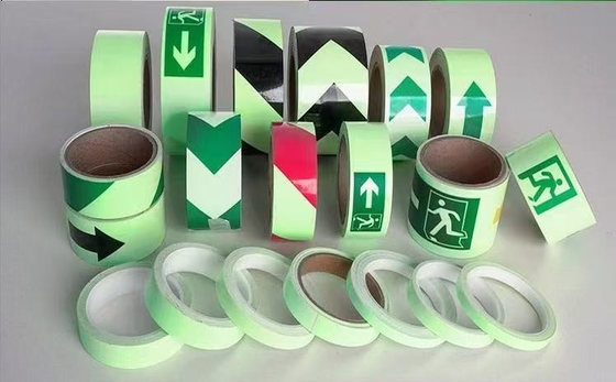 Faixa de Temperatura -40 a 80 Celsius Adesivos Refletivos de Vinil com Amarelo Verde/verde