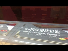 Você precisa a etiqueta transparente super do vinil de decorar a propaganda de janela?