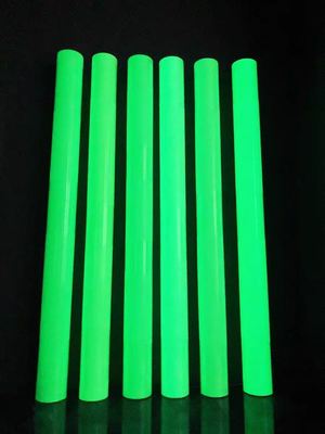 Temperature Range -40 To 80 photoluminescent vinyl Stickers with Yellow Green/green color