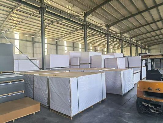 High Density 4''X8'' White PVC Celuka Boards PVC Plastic Foam Board for Furniture and Cabinet