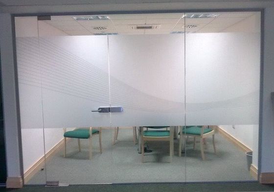 Customizable Permanent Glue Frosted Window Sticker for Smooth and Flat Surfaces